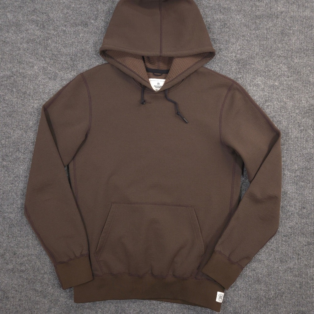 Reigning Champ Hoodie Mens M Brown Streetwear Athleisure Pullover Made In Canada